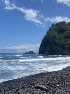 Pololu valley at the bottom