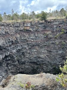 Devil's Throat in Hawai'i Volcanoes National Park