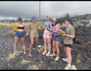 Lil Volcano (our band) rapping